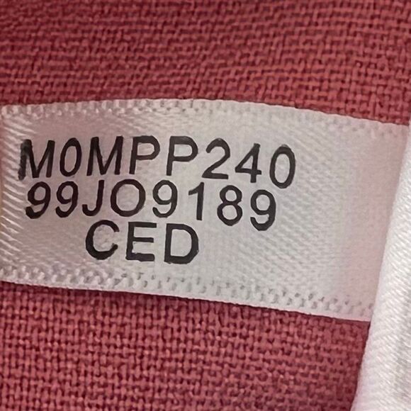 Marc New York Andrew Marc Pleated Drawstring Pants in Deep Salmon - Picture 9 of 14